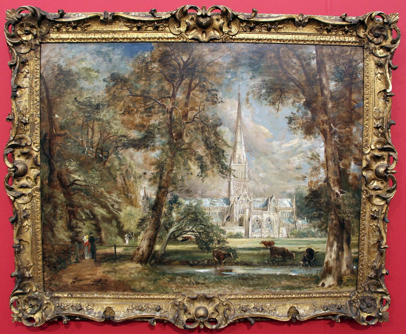 La Cattedrale di Salisbury viste dai giardini dell'arcivescovo - John Constable