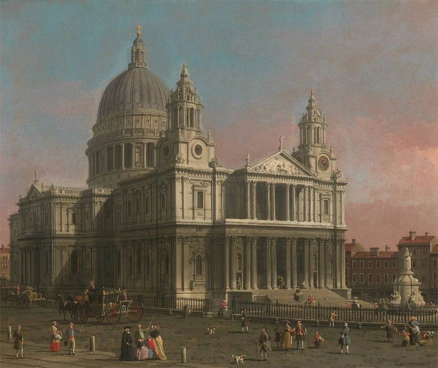 La Cattedrale di San Paolo - Canaletto