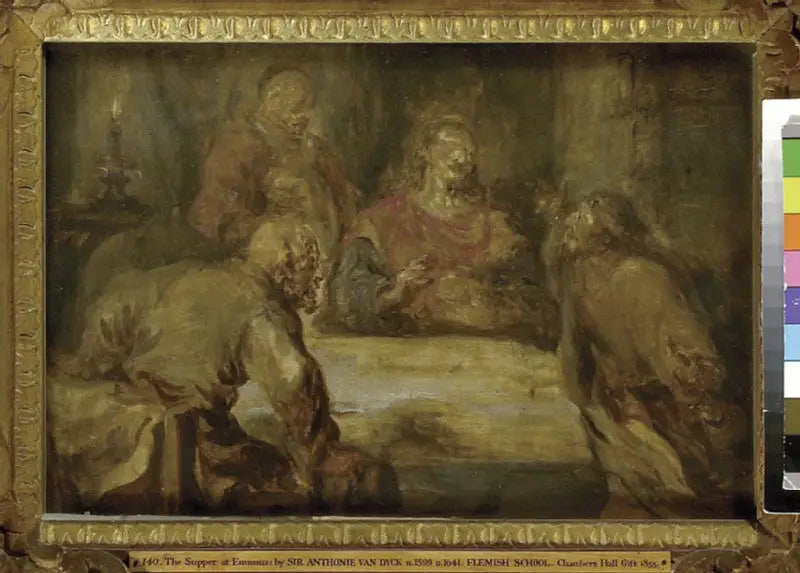 La Cène d'Emmaüs - Antoine van Dyck image 1 reproduction d’œuvre d’art à l’huile