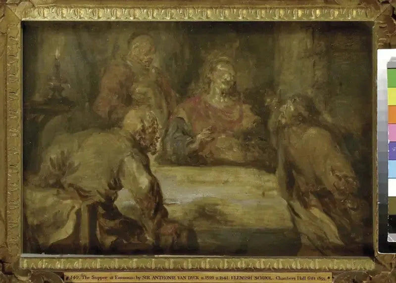 La Cena di Emmaus - Antoine van Dyck