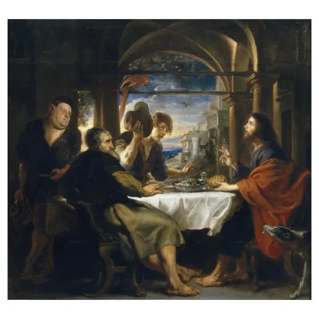 La Cena di Emmaus - Peter Paul Rubens