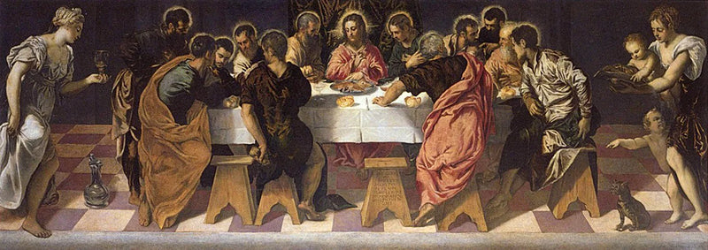 La Cena - Jacopo Tintoretto