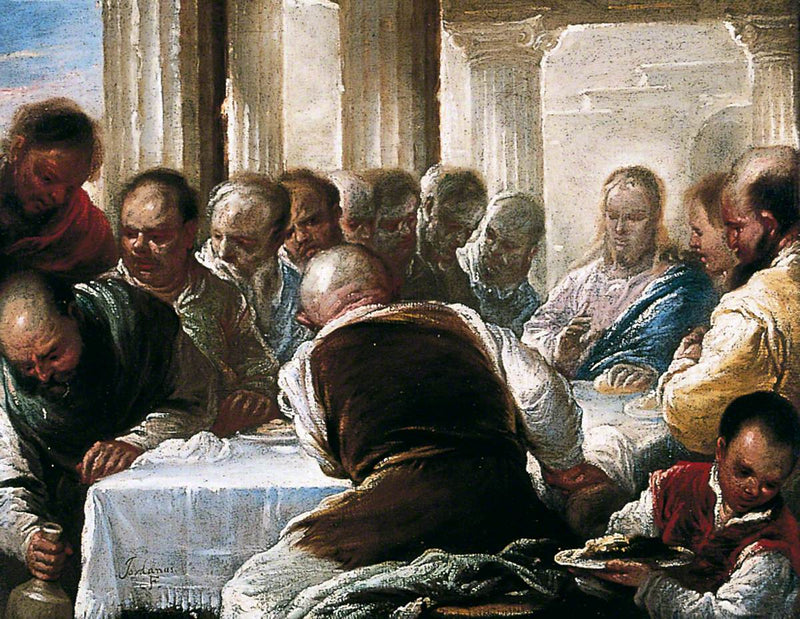 La Cena - Luca Giordano