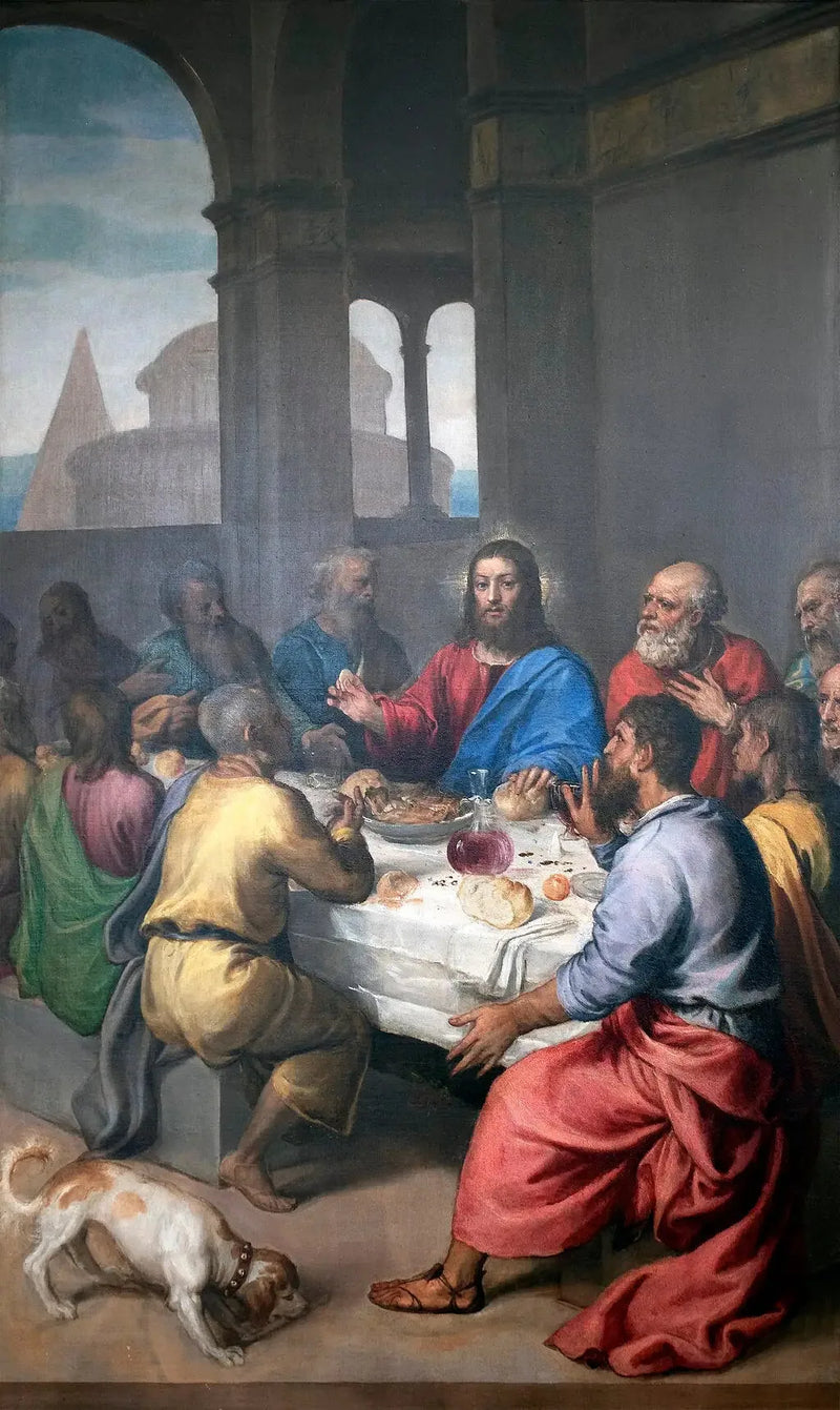 La Cena - Tiziano