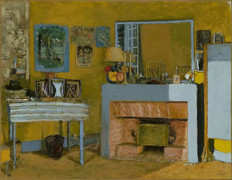La chambre de Vuillard aux Clayes - Édouard Vuillard