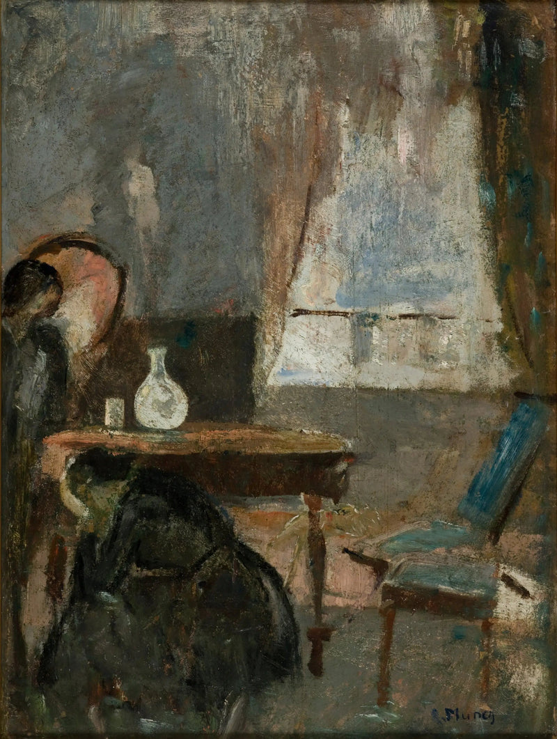 La Camera del malato - Edvard Munch