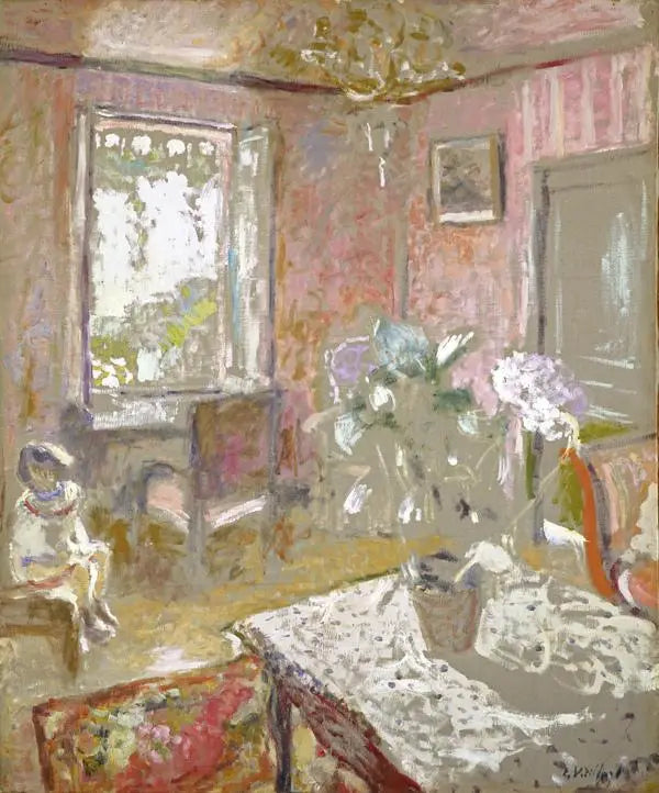 La Chambre rosa - Édouard Vuillard