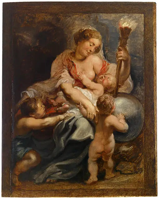 La carità illumina il mondo - Peter Paul Rubens