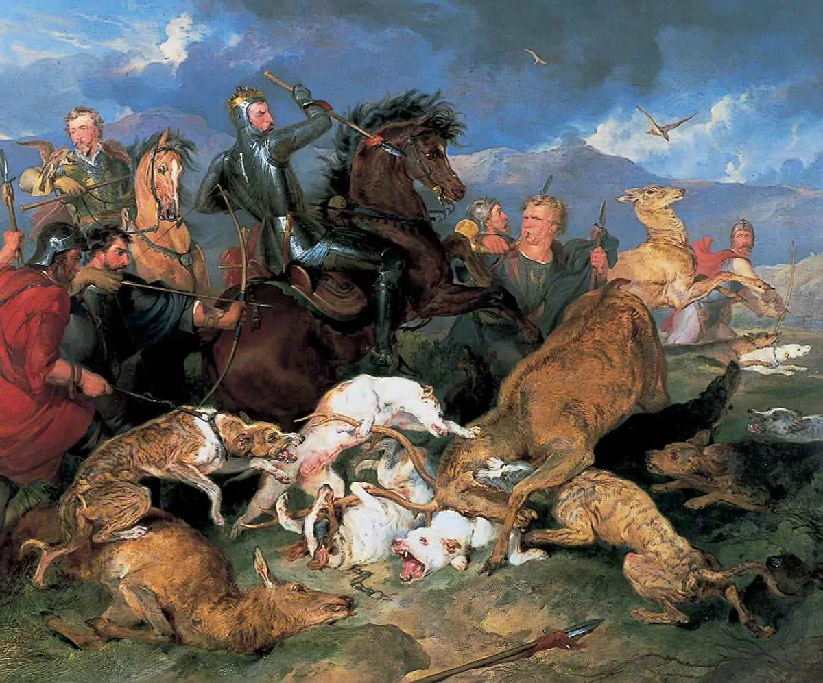 La chasse à Chevy Chase - Edwin Henry Landseer - Alpha Reproduction