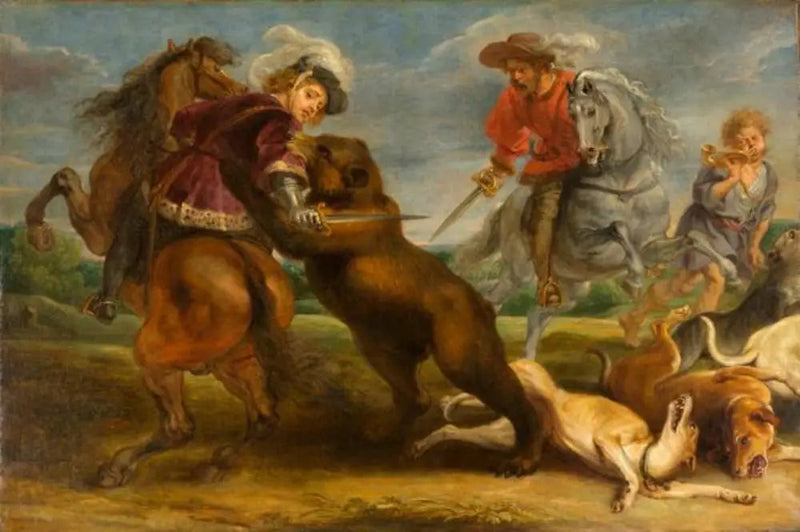 La caccia all'orso - Peter Paul Rubens