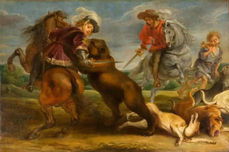 La caccia all'orso - Peter Paul Rubens