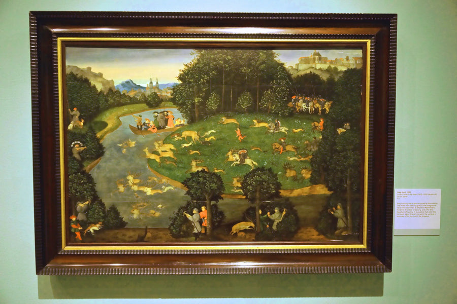 La caccia al cervo - Lucas Cranach il Vecchio