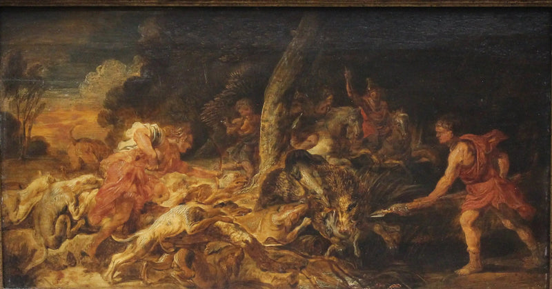 La Caccia al cinghiale della Nuova Caledonia - Peter Paul Rubens