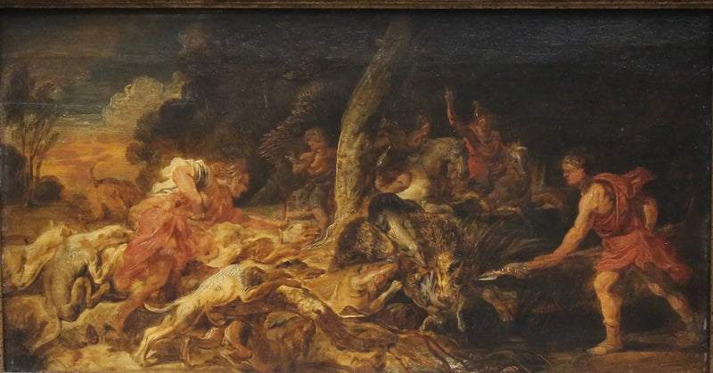 La Caccia al cinghiale della Nuova Caledonia - Peter Paul Rubens