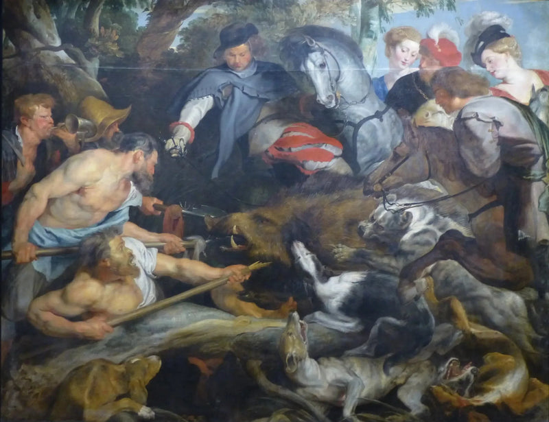 La Caccia al cinghiale - Peter Paul Rubens