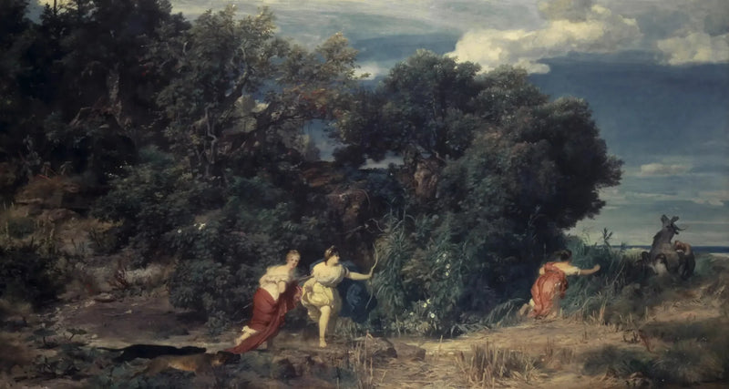 La caccia di Diana - Arnold Böcklin