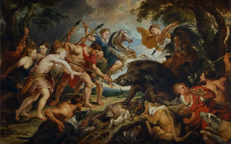 La caccia di Méléagro e Atalanta - Peter Paul Rubens