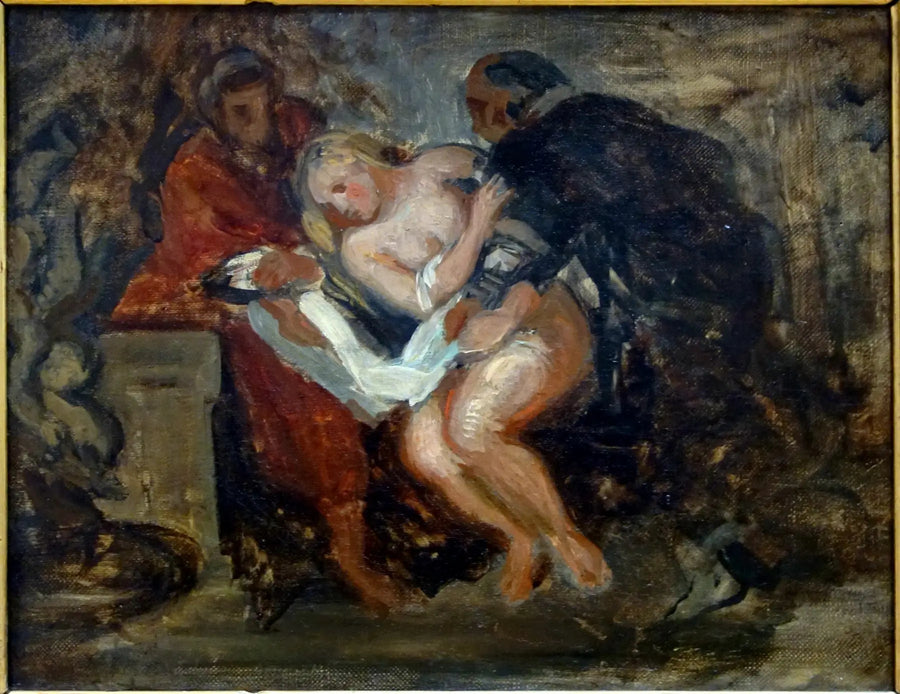 La Castità di Susanna - Eugène Delacroix