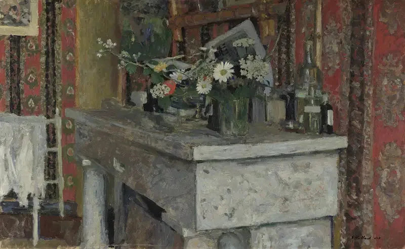 La cheminée - Édouard Vuillard