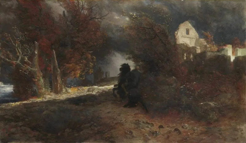 La cavalcata della morte - Arnold Böcklin