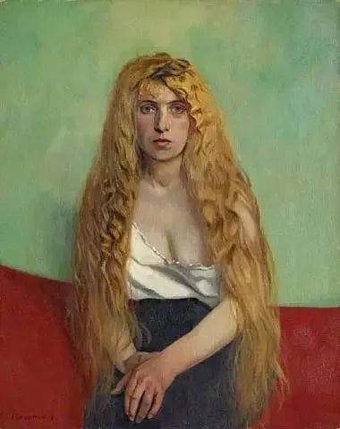 La chioma bionda - Félix Vallotton