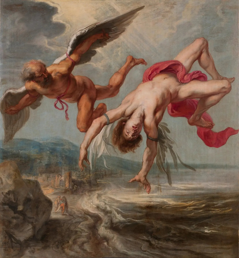 La chute di Icaro - Peter Paul Rubens