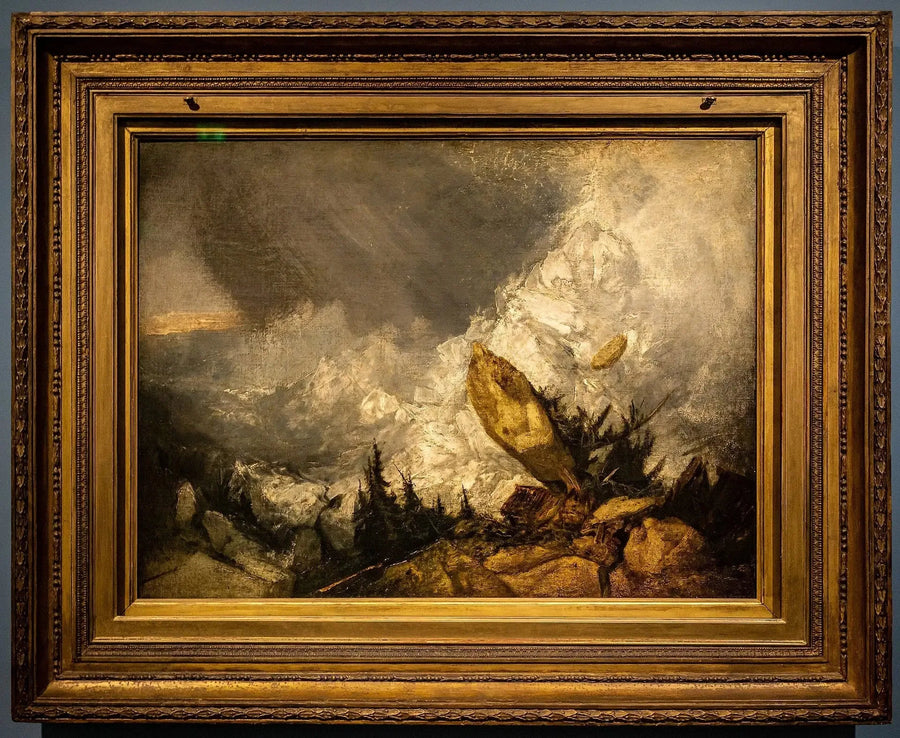 La Caduta di una valanga nei Grigioni - J. M. W. Turner