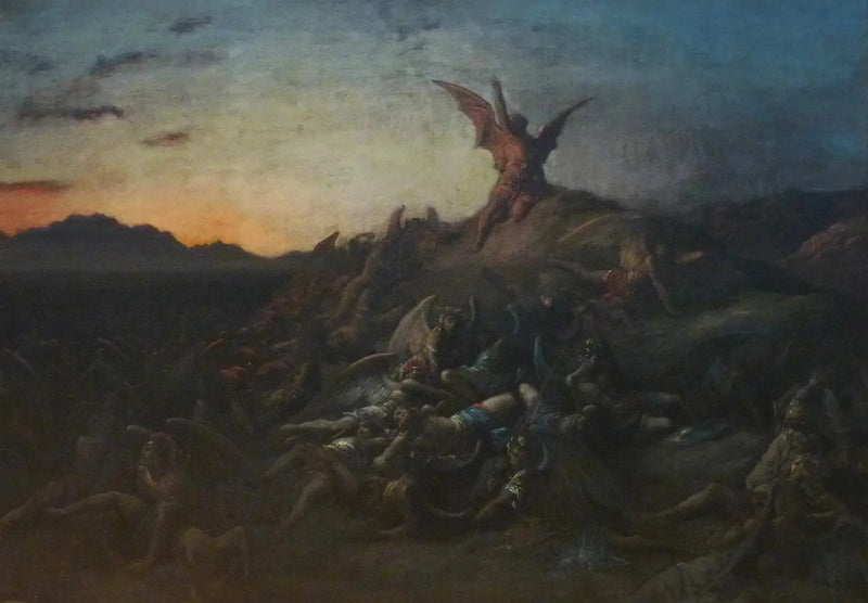 La Caduta degli angeli ribelli - Gustave Doré
