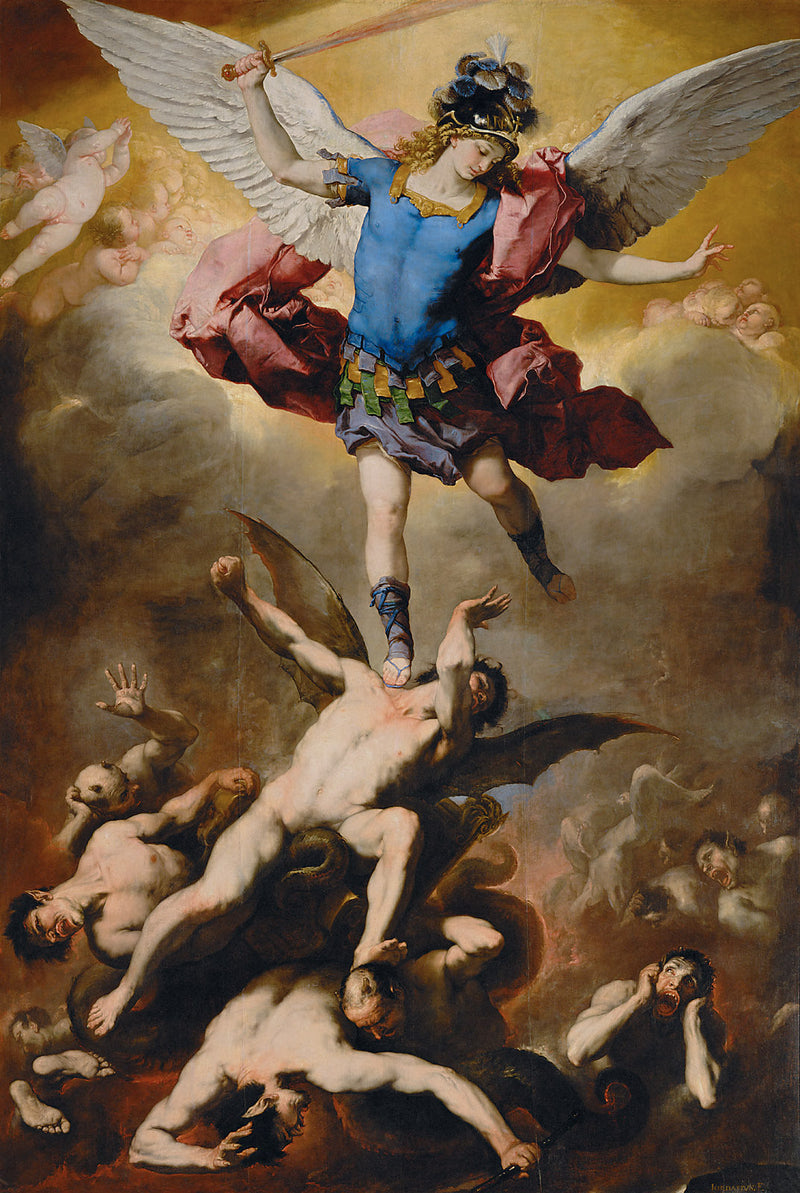 La caduta degli angeli ribelli - Luca Giordano