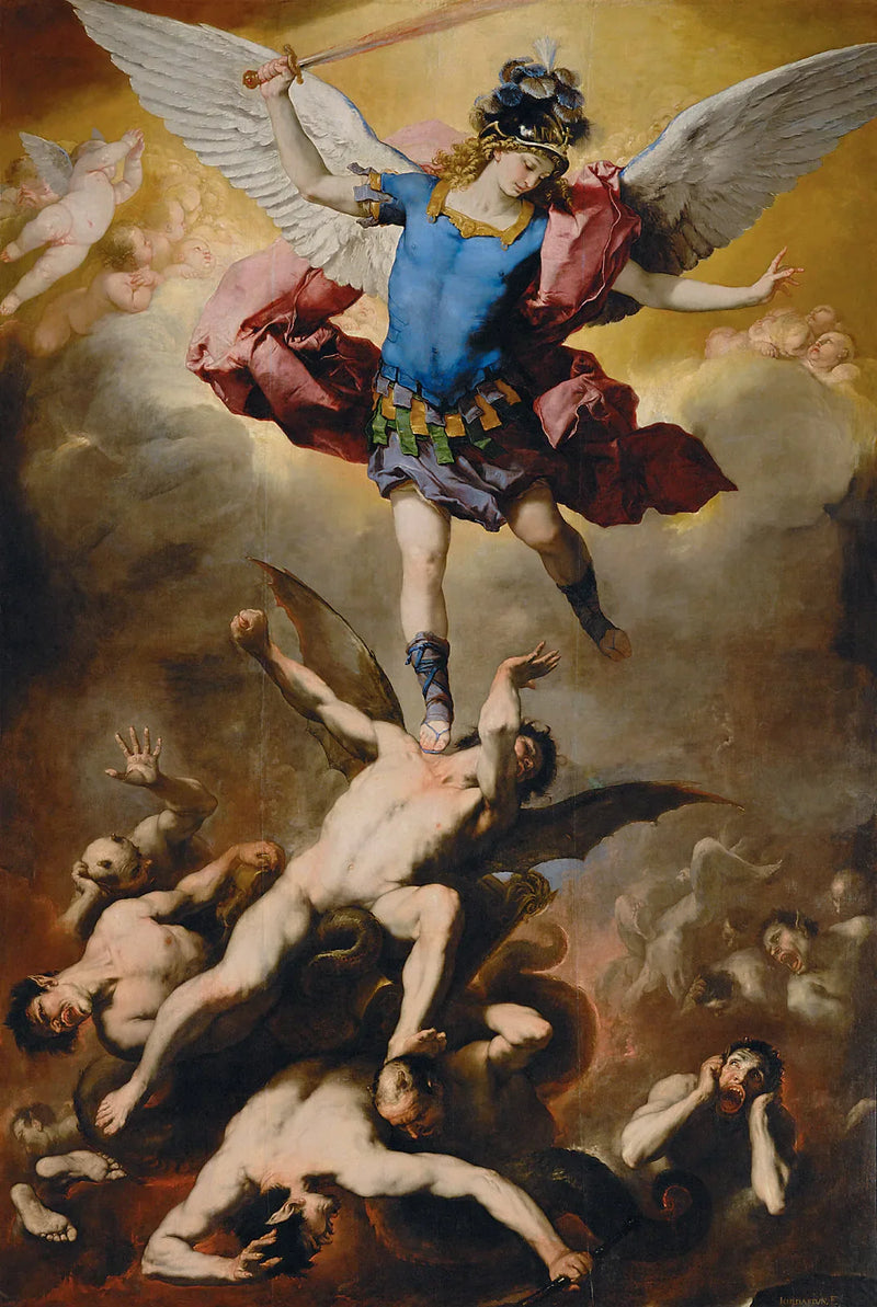 La caduta degli angeli ribelli - Luca Giordano