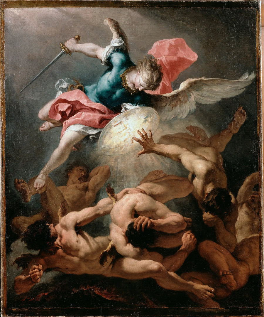La caduta degli angeli ribelli - Sebastiano Ricci