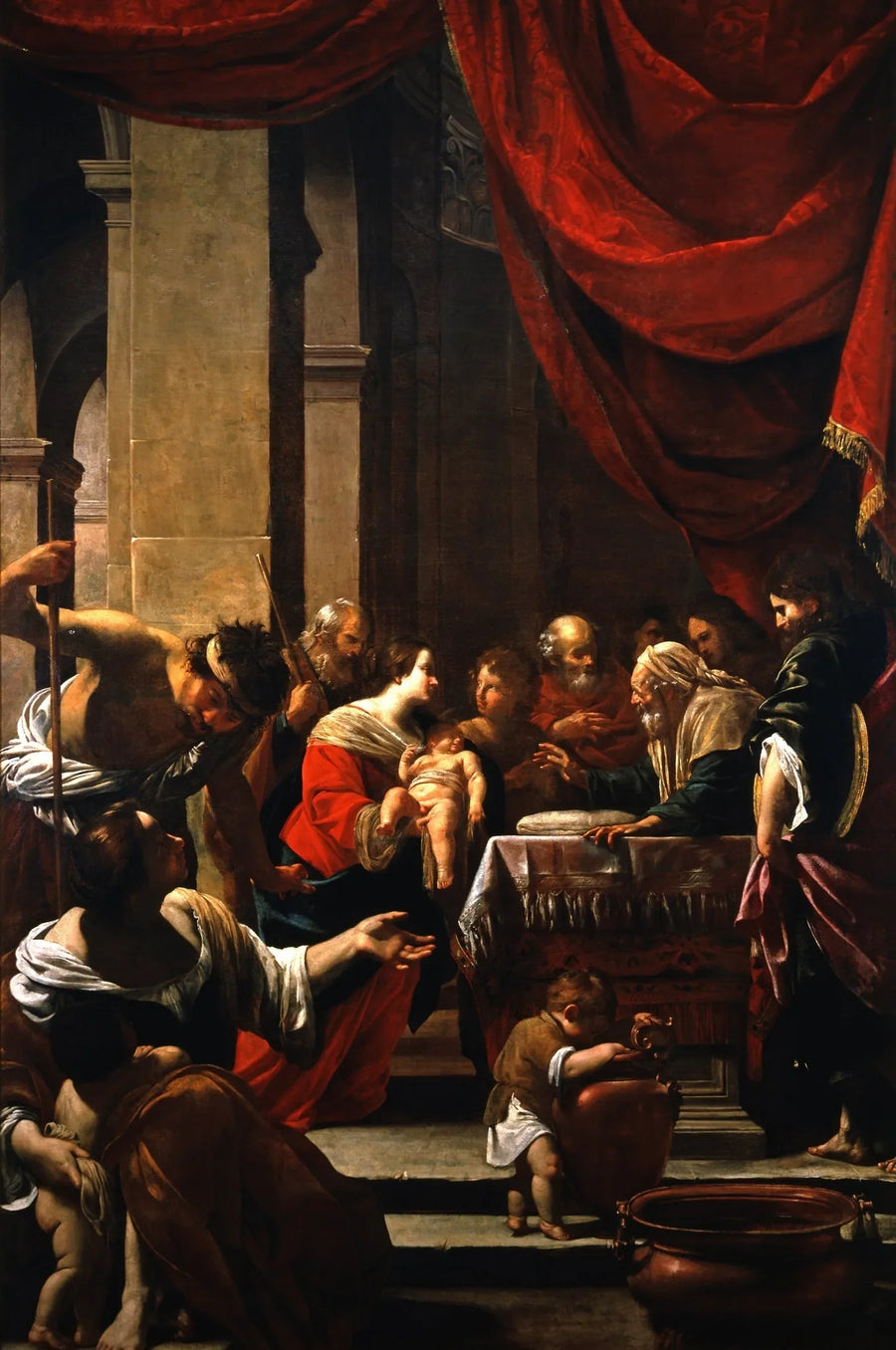 La circoncisione - Simon Vouet