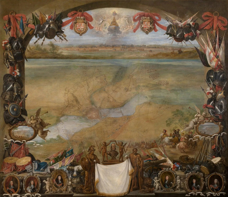 La città Valenciennes - David Teniers il Giovane