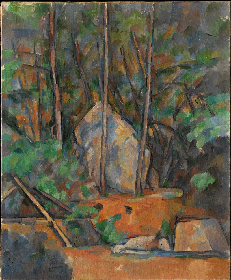 La Citerne nel parco del Château Noir - Paul Cézanne