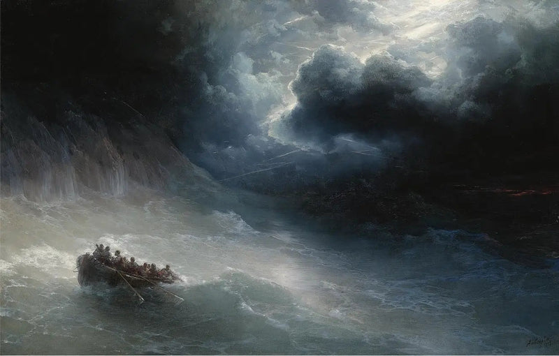 La Colère della mare - Ivan Aïvazovski