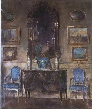La Commode di laccato - Jean Béraud