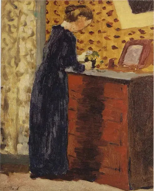 La Commode rossa - Édouard Vuillard