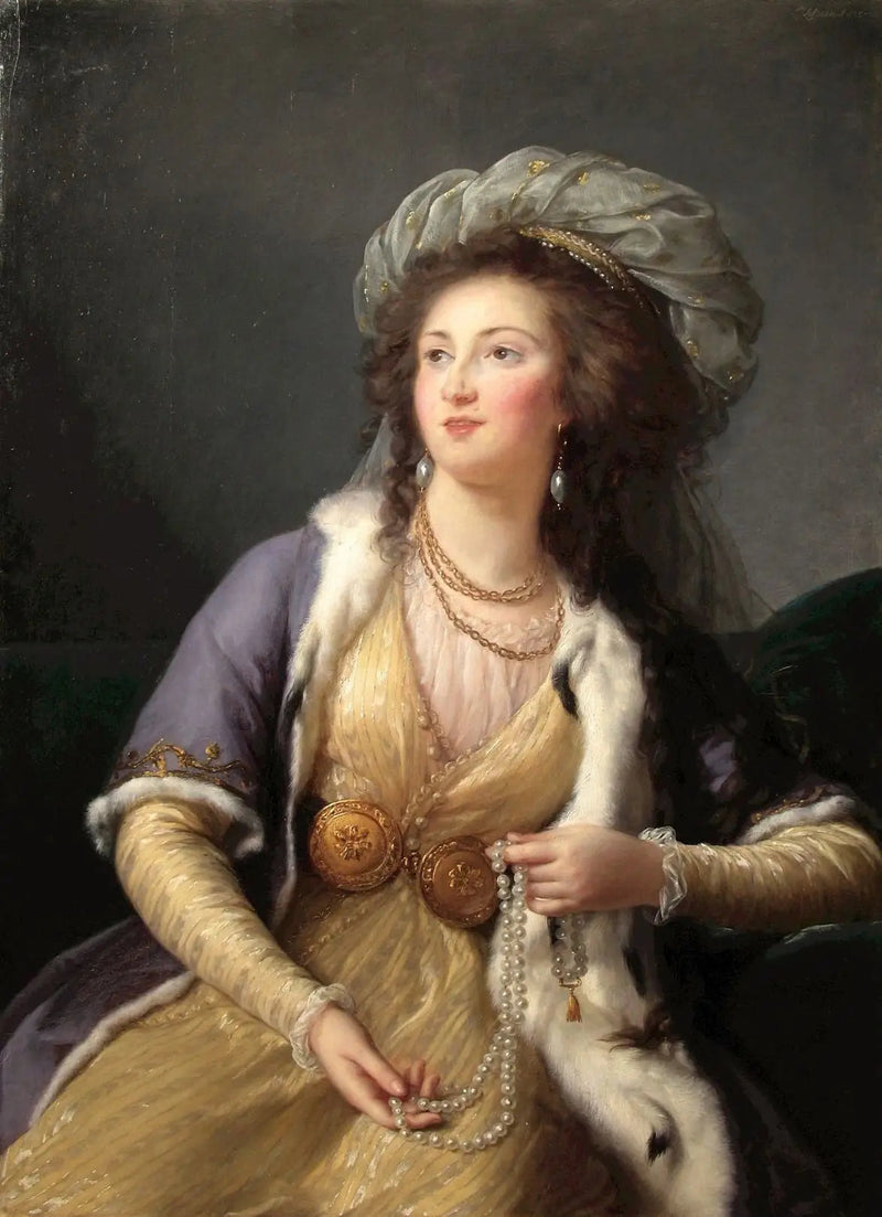 La Contessa di Clermont-Tonnerreen sultana - Élisabeth Vigée Le Brun
