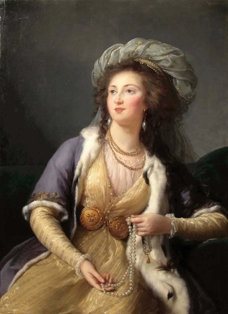 La Contessa di Clermont-Tonnerreen sultana - Élisabeth Vigée Le Brun