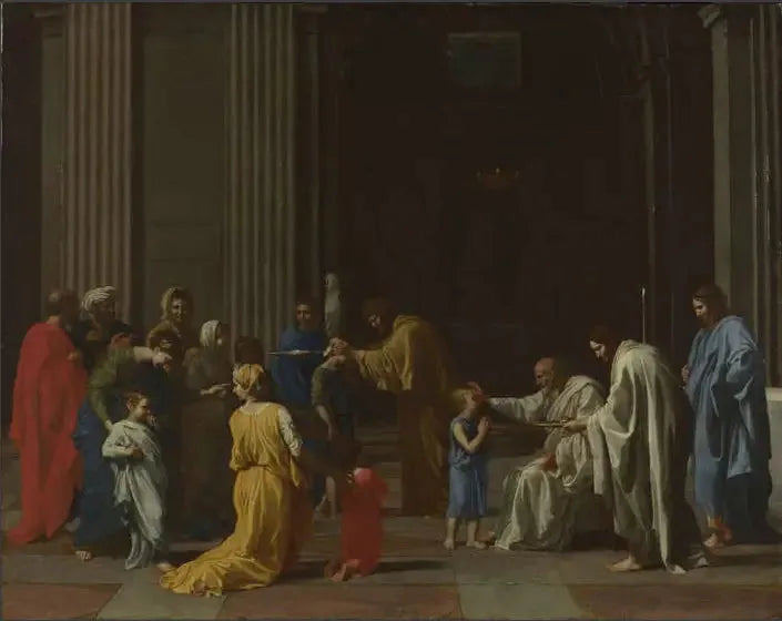 La Confirmación - Nicolas Poussin