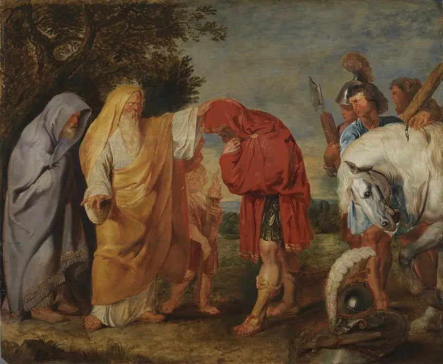 La consécration de Decius Mus - Peter Paul Rubens - Alpha Reproduction