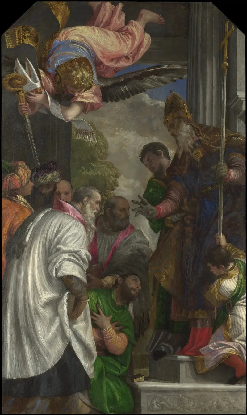 La consacrazione di San Nicola - Paul Véronèse