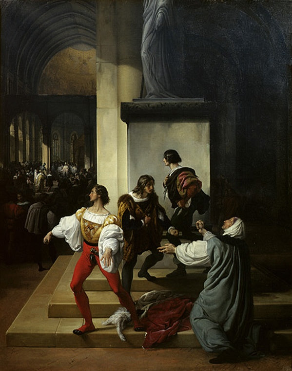 La Conspiration des Lampugnani - Francesco Hayez - Alpha Reproduction