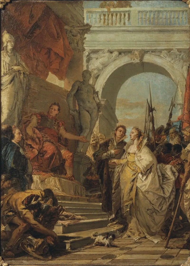 La continenza di Scipione - Giovanni Battista Tiepolo