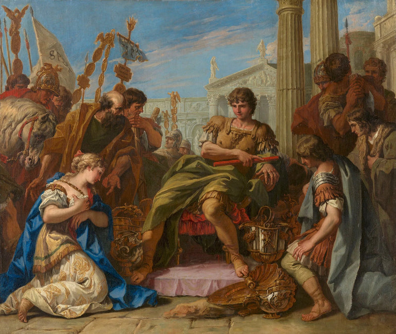 La continenza di Scipione - Sebastiano Ricci