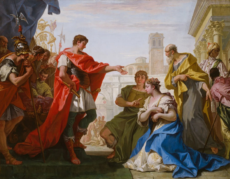 La continenza di Scipione - Sebastiano Ricci