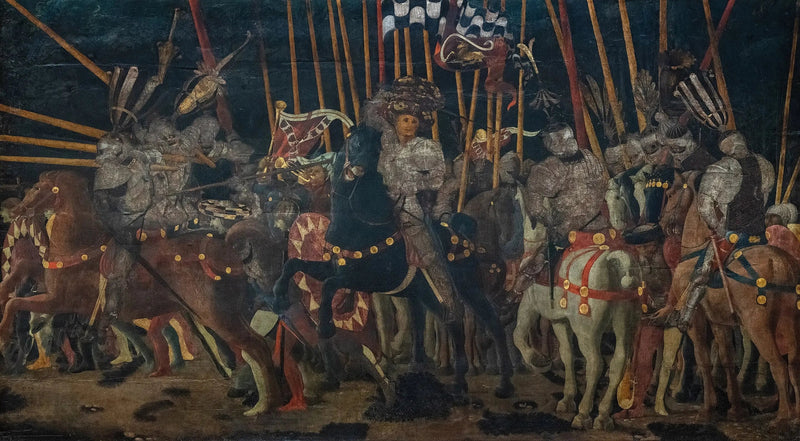 La Contre-Attaque di Micheletto Attendolo da Cotignola - Paolo Uccello