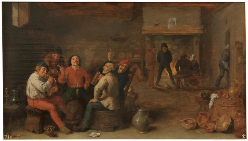 La conversazione - David Teniers il Giovane