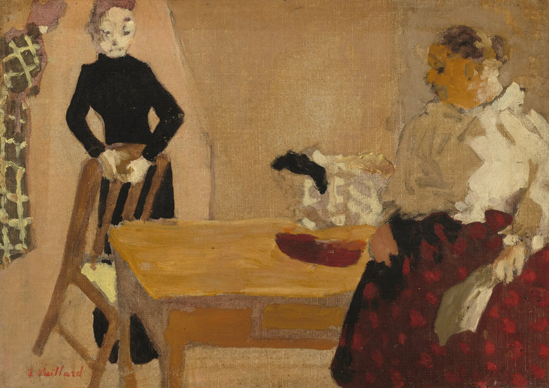 La conversazione - Édouard Vuillard