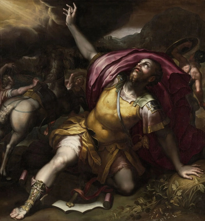 La conversione di Paul - Denis Calvaert